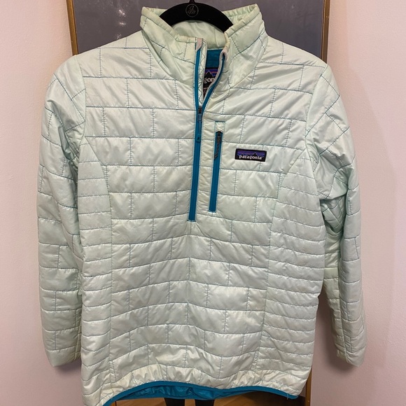 Patagonia half zip puffer Clearance